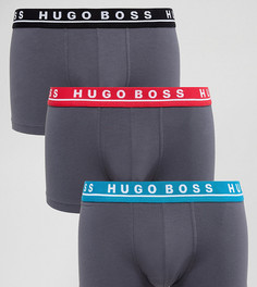 3 боксеров-брифов BOSS by Hugo Boss - Серый