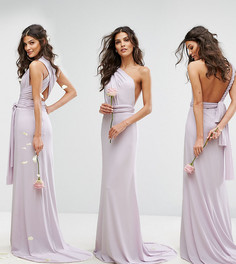 Платье-трансформер длины макси TFNC WEDDING - Фиолетовый