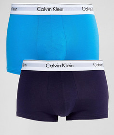Набор из 2 хлопковых боксеров-брифов Calvin Klein - Мульти