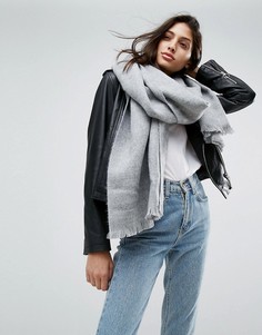 Длинный мягкий шарф ASOS - Серый