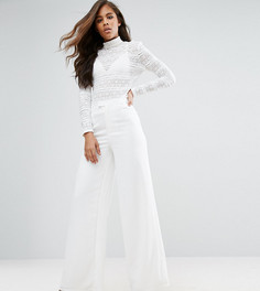 Брюки с широкими штанинами Missguided Tall - Белый