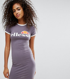 Облегающее платье-футболка Ellesse - Серый