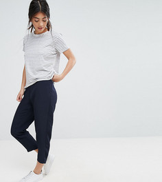 Мягкие брюки-галифе ASOS PETITE - Темно-синий