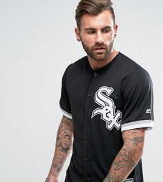 Трикотажный бейсбольный топ Majestic MLB Chicago White Sox Replica - Черный