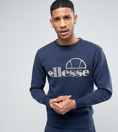 Свитшот с крупным логотипом Ellesse - Темно-синий