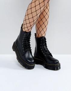 Ботинки на платформе Dr Martens Jadon - Черный