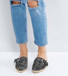 Мюли на плоской подошве The March - Темно-синий