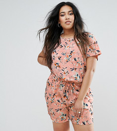 Ромпер с цветочным принтом Junarose - Мульти