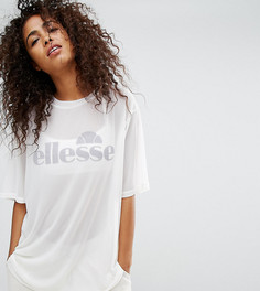 Бралетт с сетчатой оверсайз-футболкой Ellesse - Белый