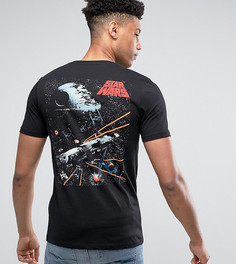 Футболка с принтом ASOS TALL Star Wars - Черный