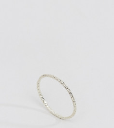 Серебряное кольцо с блестящей отделкой Dogeared - Серебряный