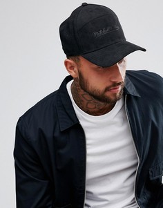 Замшевая бейсболка Mitchell & Ness Sprint - Черный