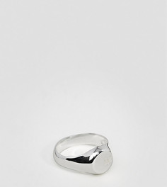 Серебряное кольцо-печатка ASOS - Серебряный