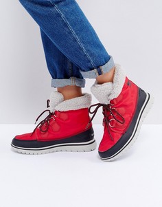 Непромокаемые ботинки Sorel Cozy - Красный