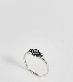 Серебряное кольцо с розой Regal Rose - Серебряный