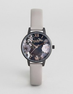 Часы с кожаным ремешком Olivia Burton OB16AD24 - Серый
