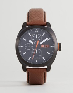 Часы с кожаным ремешком BOSS Orange By Hugo Boss 1550028 Capetown - Коричневый