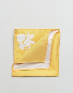 Платок для нагрудного кармана горчичного цвета ASOS - Желтый