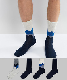 Комплект из 4 пар носков Jack & Jones - Мульти