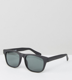 Квадратные черные солнцезащитные очки Reclaimed Vintage Inspired - Черный