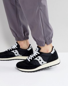 Черные кроссовки Saucony Jazz Original Vintage S70368-10 - Черный