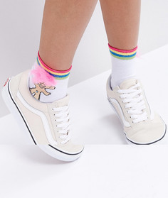 Носки с полосками ASOS Troll - Белый