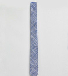 Хлопковый галстук с плетеным эффектом Noak - Синий
