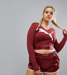 Кроп-топ Puma эксклюзивно для ASOS Plus - Красный