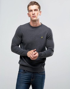 Темно-серый джемпер с добавлением мериносовой шерсти Lyle & Scott - Серый