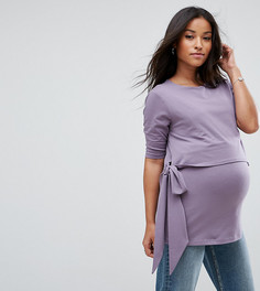 Футболка для кормящих мам ASOS Maternity - Фиолетовый