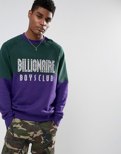 Свитшот со светоотражающим логотипом Billionaire Boys Club - Зеленый