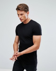 Облегающая футболка Burton Menswear - Черный