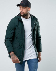 Зеленая куртка с капюшоном Fred Perry Portwood - Зеленый