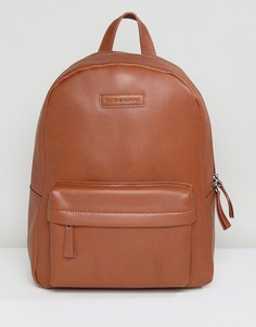 Светло-коричневый кожаный рюкзак Smith And Canova - Рыжий