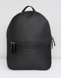 Черный кожаный рюкзак Smith And Canova - Черный