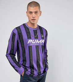 Фиолетовая футболка в стиле ретро Puma эксклюзивно для ASOS 57660201 - Фиолетовый