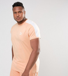 Оранжевая облегающая футболка с логотипом Puma PLUS T7 эксклюзивно для ASOS - Оранжевый