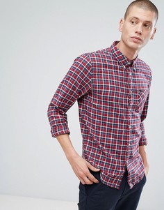Клетчатая рубашка на пуговицах Lee Jeans - Красный