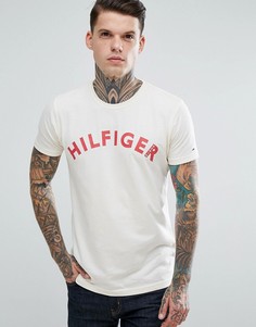 Футболка с логотипом Tommy Hilfiger - Белый