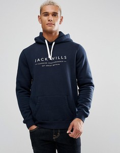 Худи темно-синего цвета Jack Wills Batsford - Темно-синий