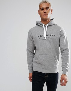 Худи серого цвета Jack Wills Batsford - Серый