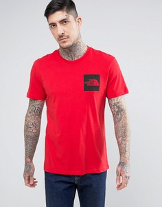 Красная футболка The North Face - Красный