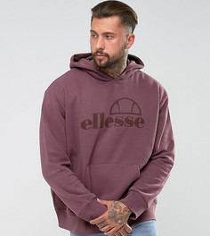 Худи фиолетового цвета свободного кроя Ellesse - Фиолетовый