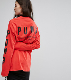 Красный оверсайз-лонгслив Puma эксклюзивно для ASOS - Красный