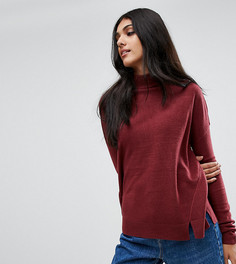 Джемпер с высокой горловиной Noisy May Tall - Фиолетовый