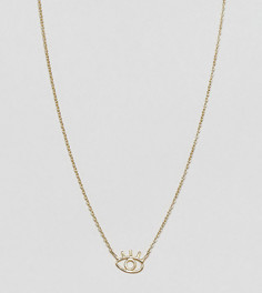 Ожерелье из позолоченного серебра ASOS - Золотой