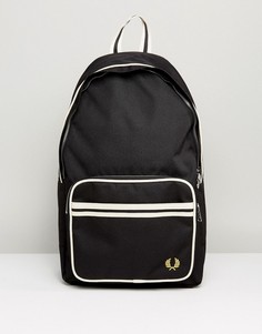 Черный рюкзак с логотипом Fred Perry - Черный