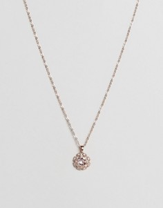 Ожерелье с цветком и кристаллами Ted Baker Sirou - Золотой