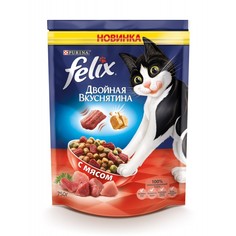 Корм Felix Двойной вкус Мясо 750g 12320973