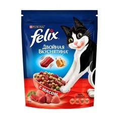 Корм Felix Двойной вкус Мясо 300g 12320970